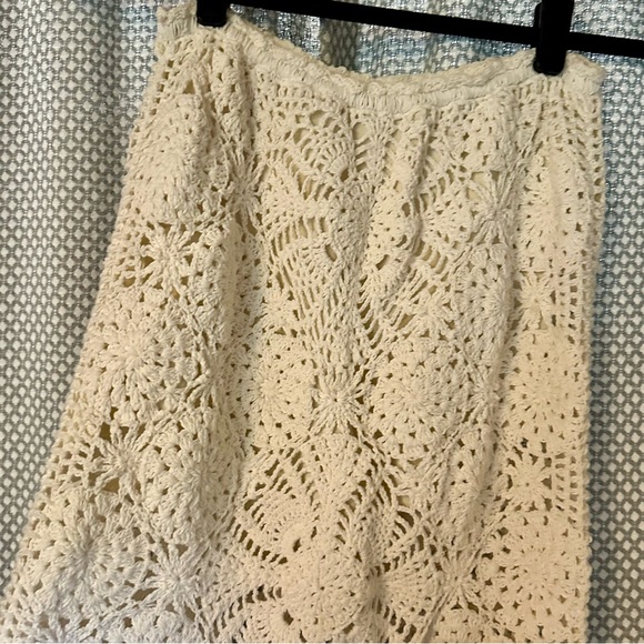 Free People Salty Point Crochet Skirt - XS - Picture 6 of 11
